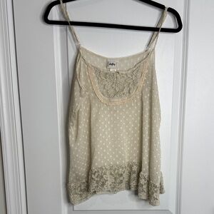 Daytrip Cream Lace Camisole